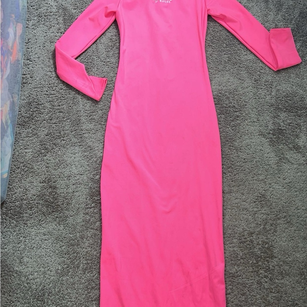 Milano med pink dress